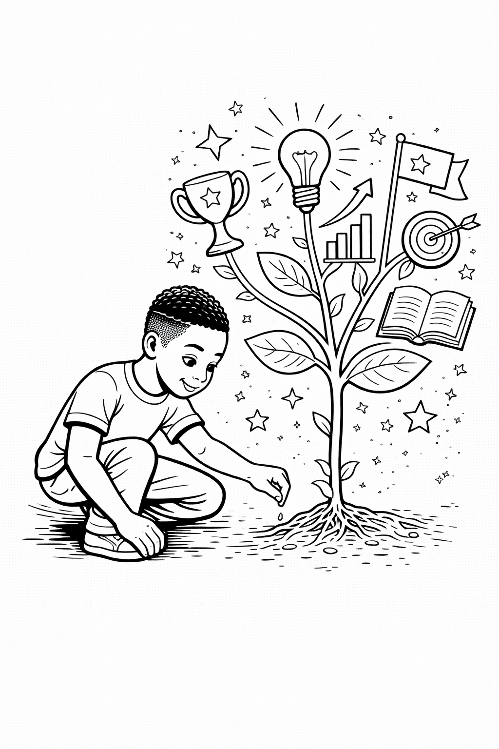 Create. Build. Dream Big. – A STEM & Growth Mindset Activity Book for Kids
