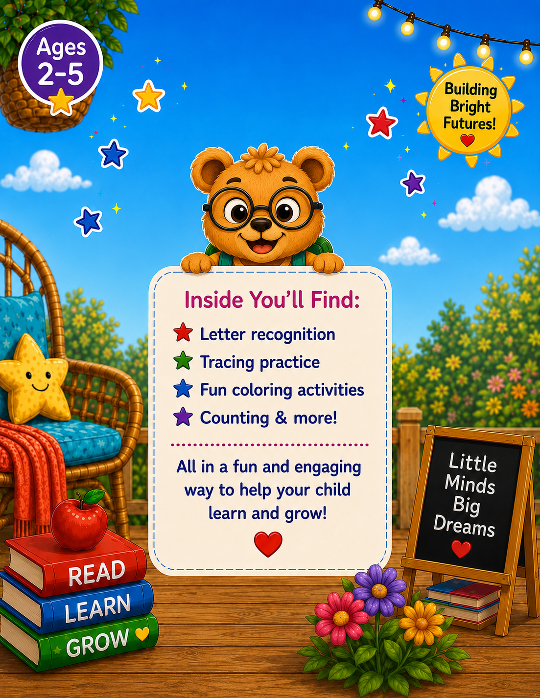 I Can Learn My ABCs A-Z