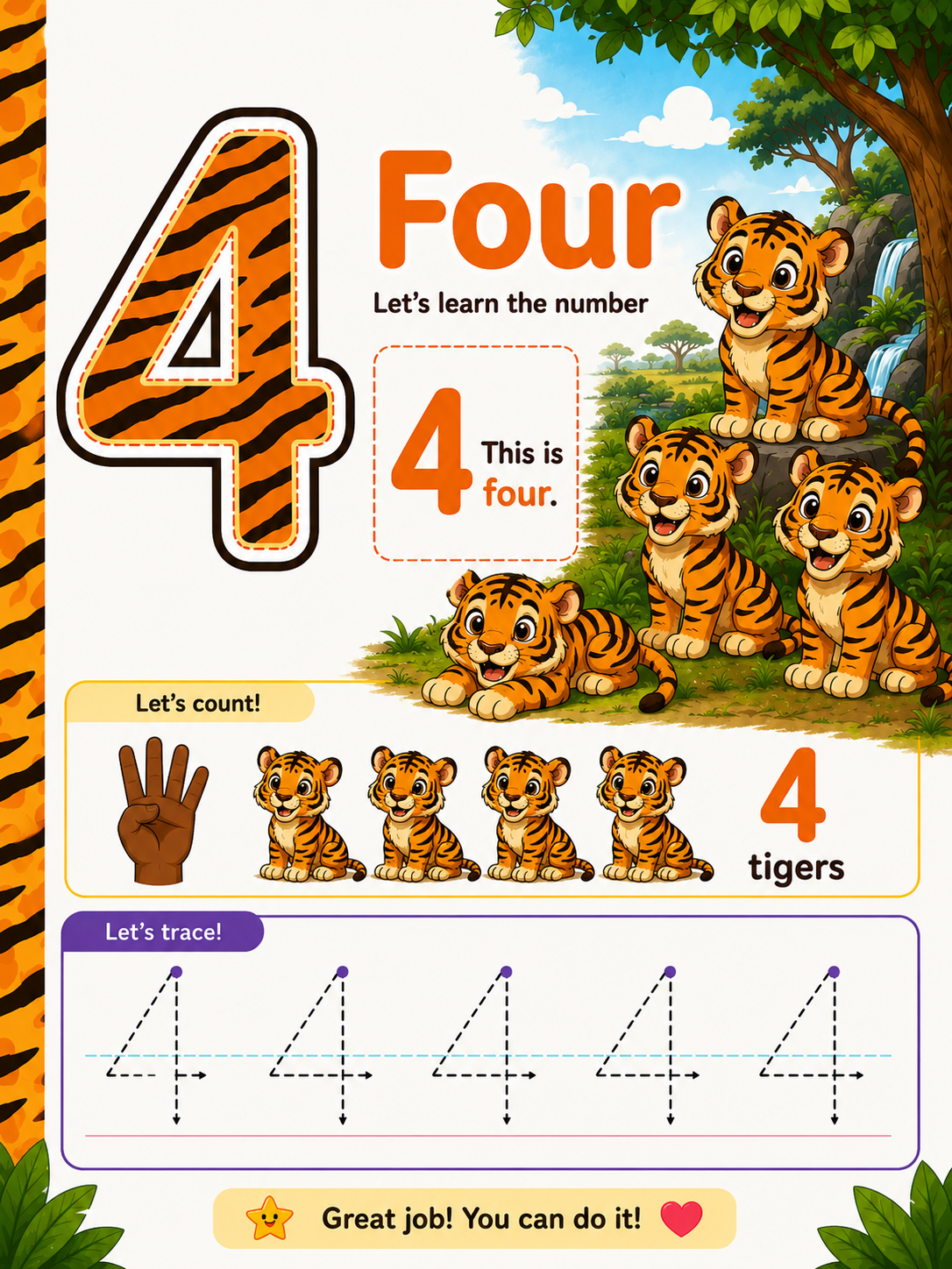 I Can My First Numbers 1–20 – Learn, Trace, Count & Have Fun!