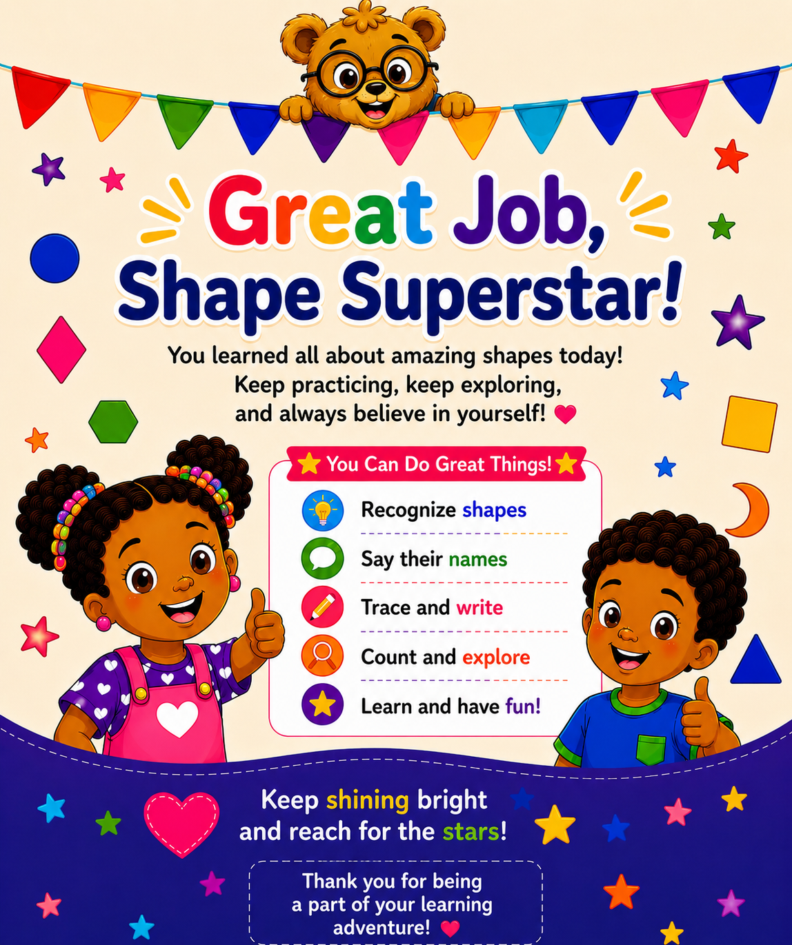 I Can: Learn My Shapes