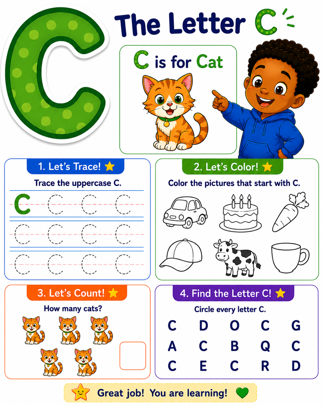 I Can Learn My ABCs A-Z