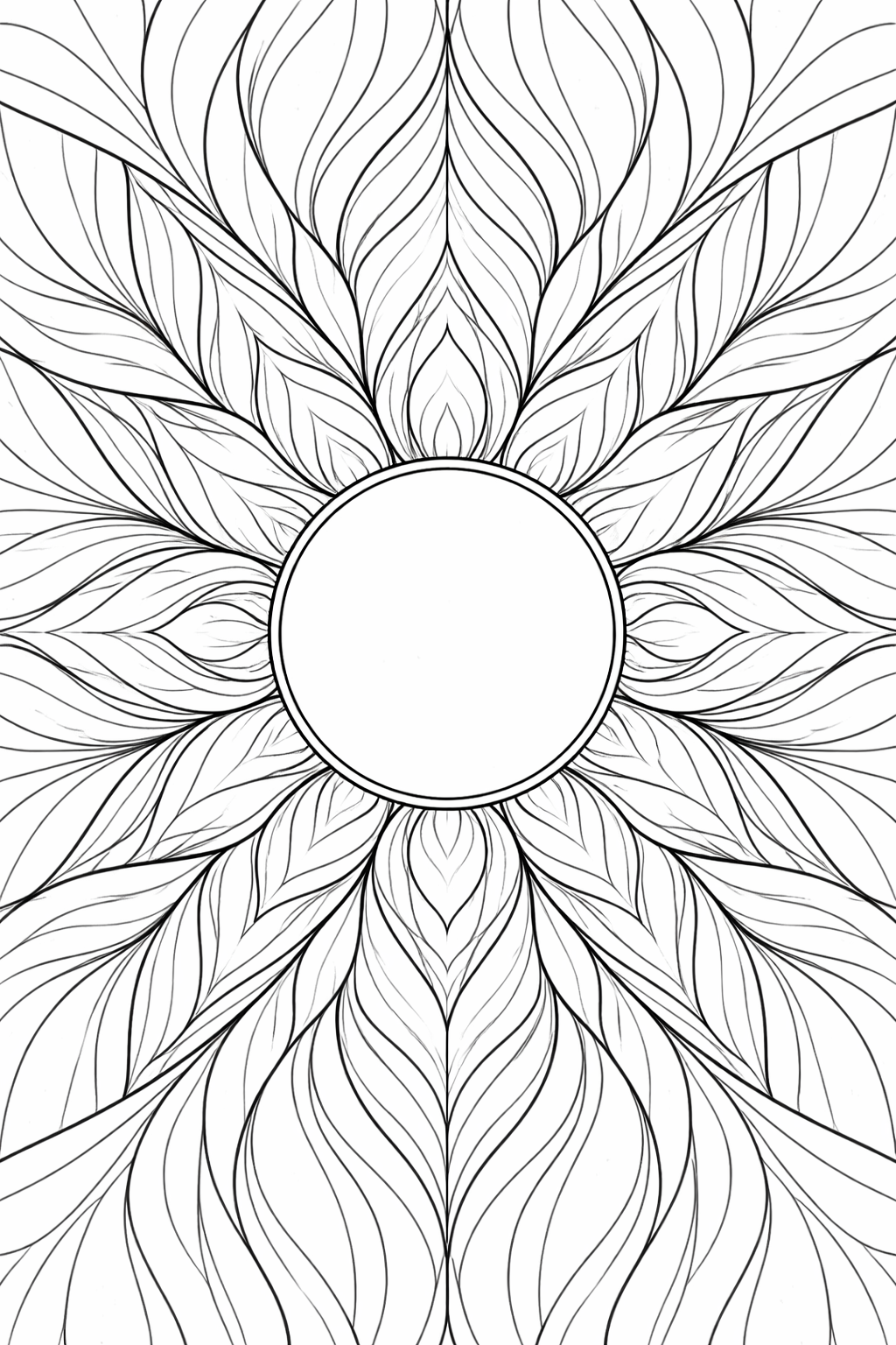 Soft Flow – A Mindful Coloring Book for Relaxation & Stress Relief