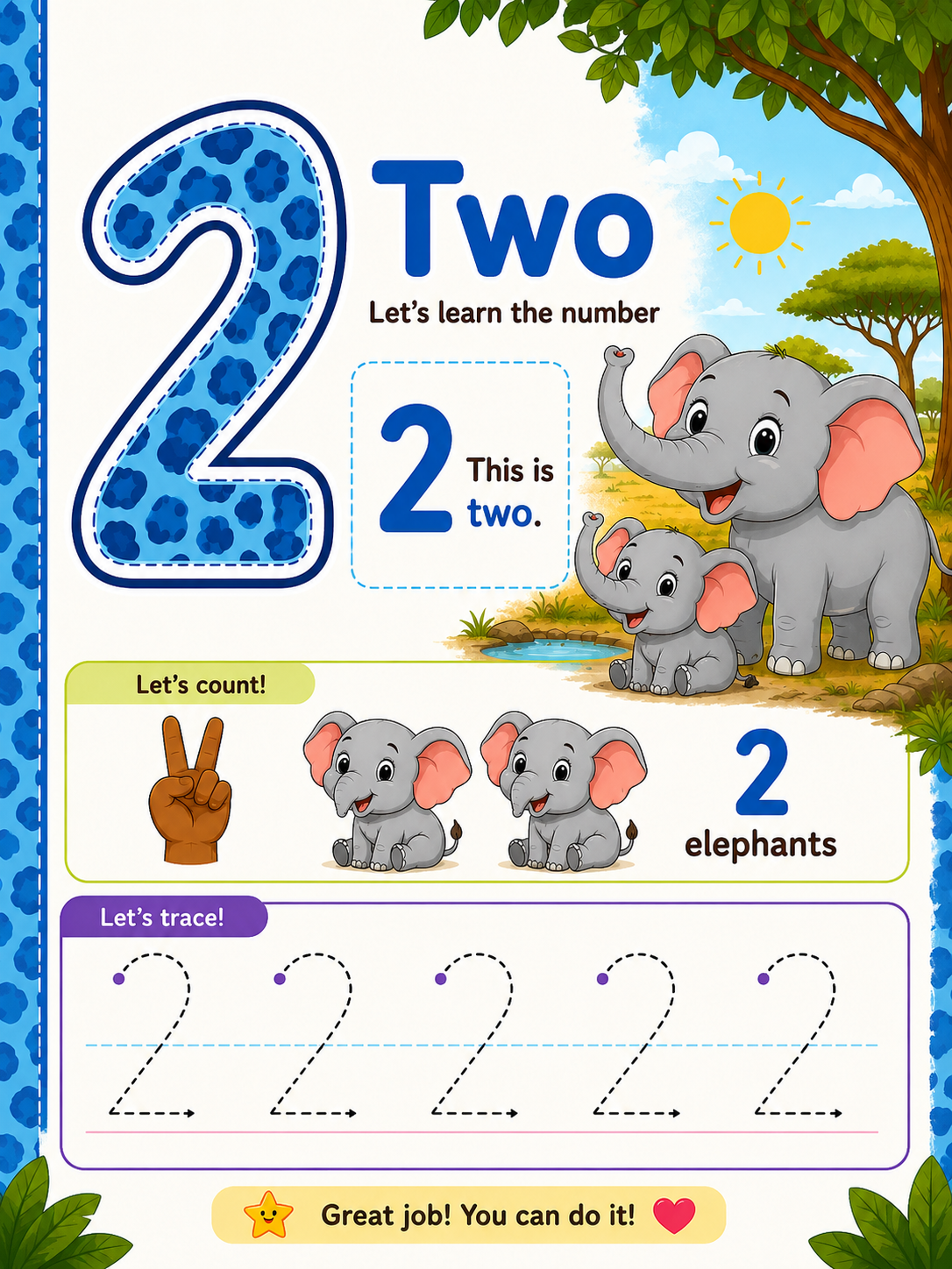 I Can My First Numbers 1–20 – Learn, Trace, Count & Have Fun!
