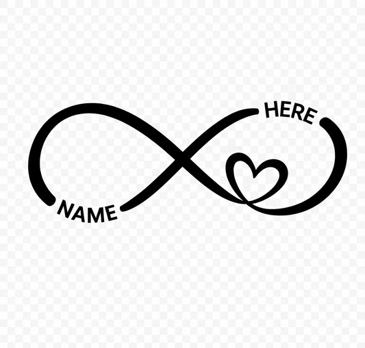 Custom Name Infinity Shirt
