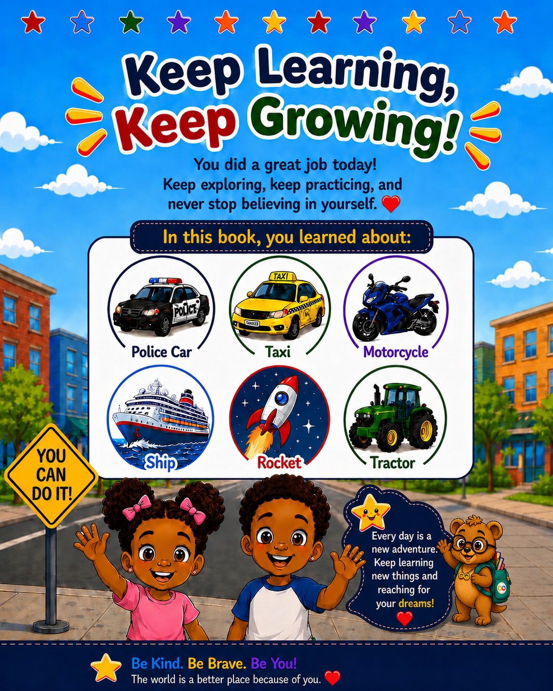 I Can: Learn My Transportation