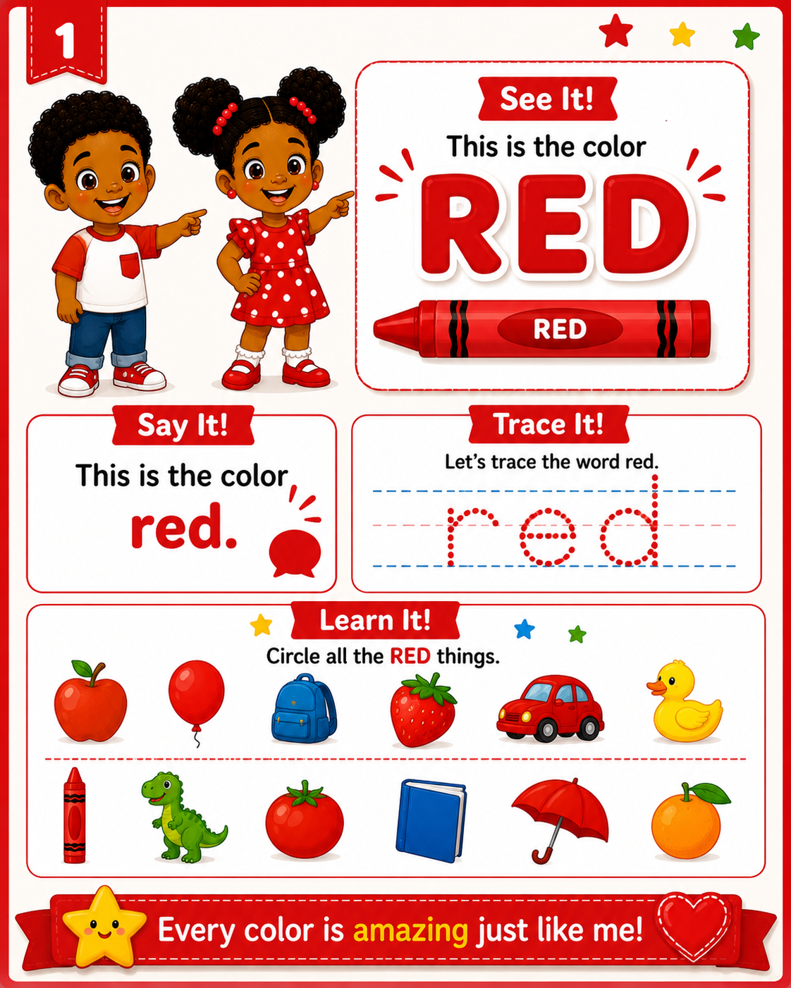 I Can: Learn My Colors