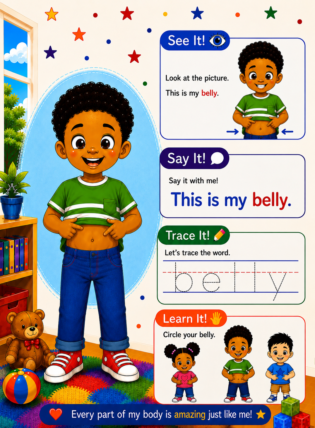 I Can: Learn My Body Parts