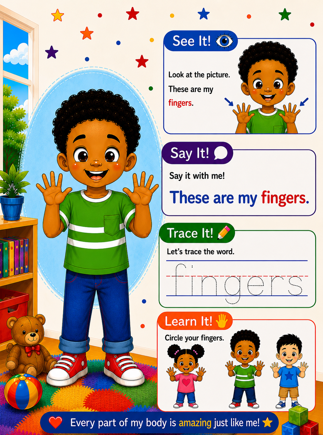 I Can: Learn My Body Parts
