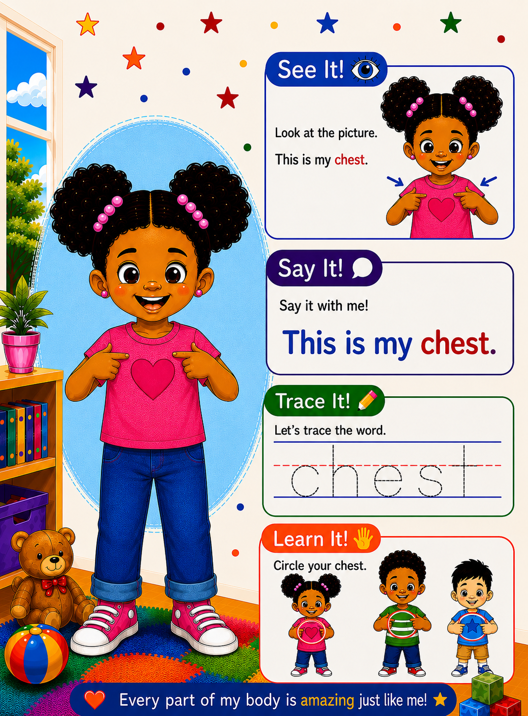 I Can: Learn My Body Parts