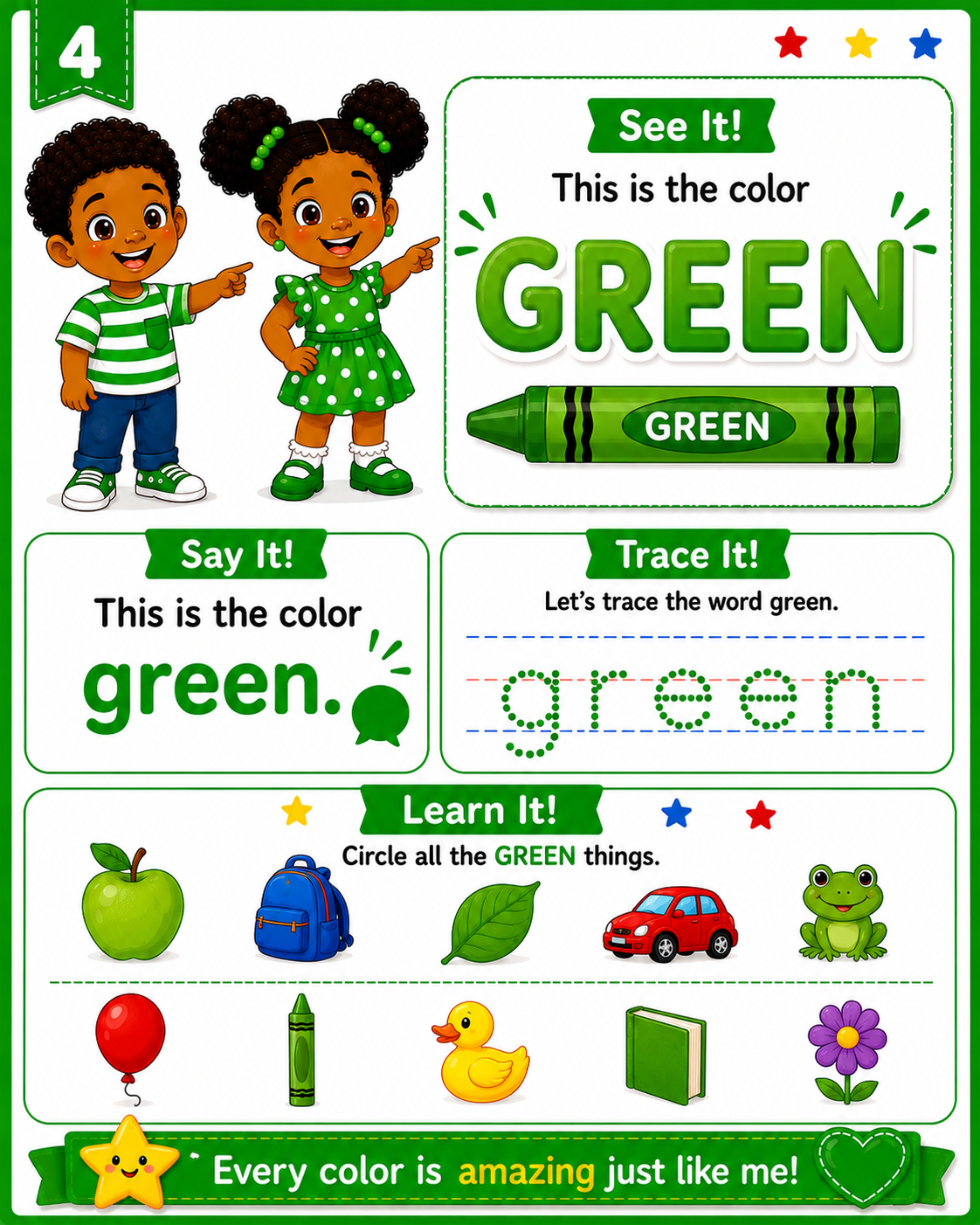 I Can: Learn My Colors