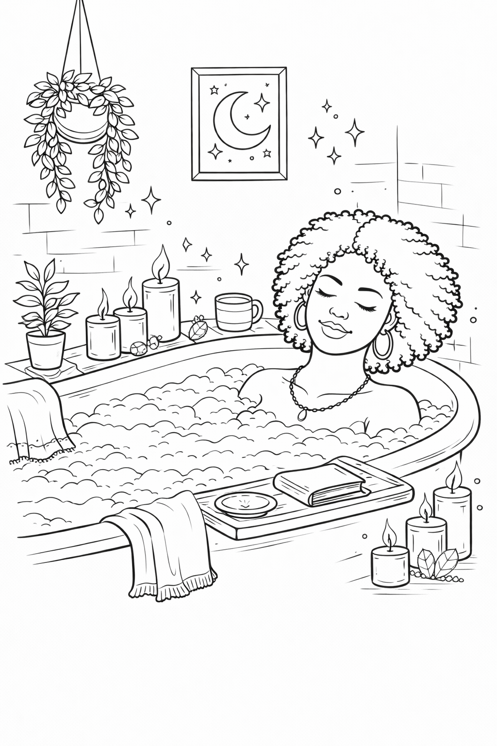 Serene Spirit Coloring Book