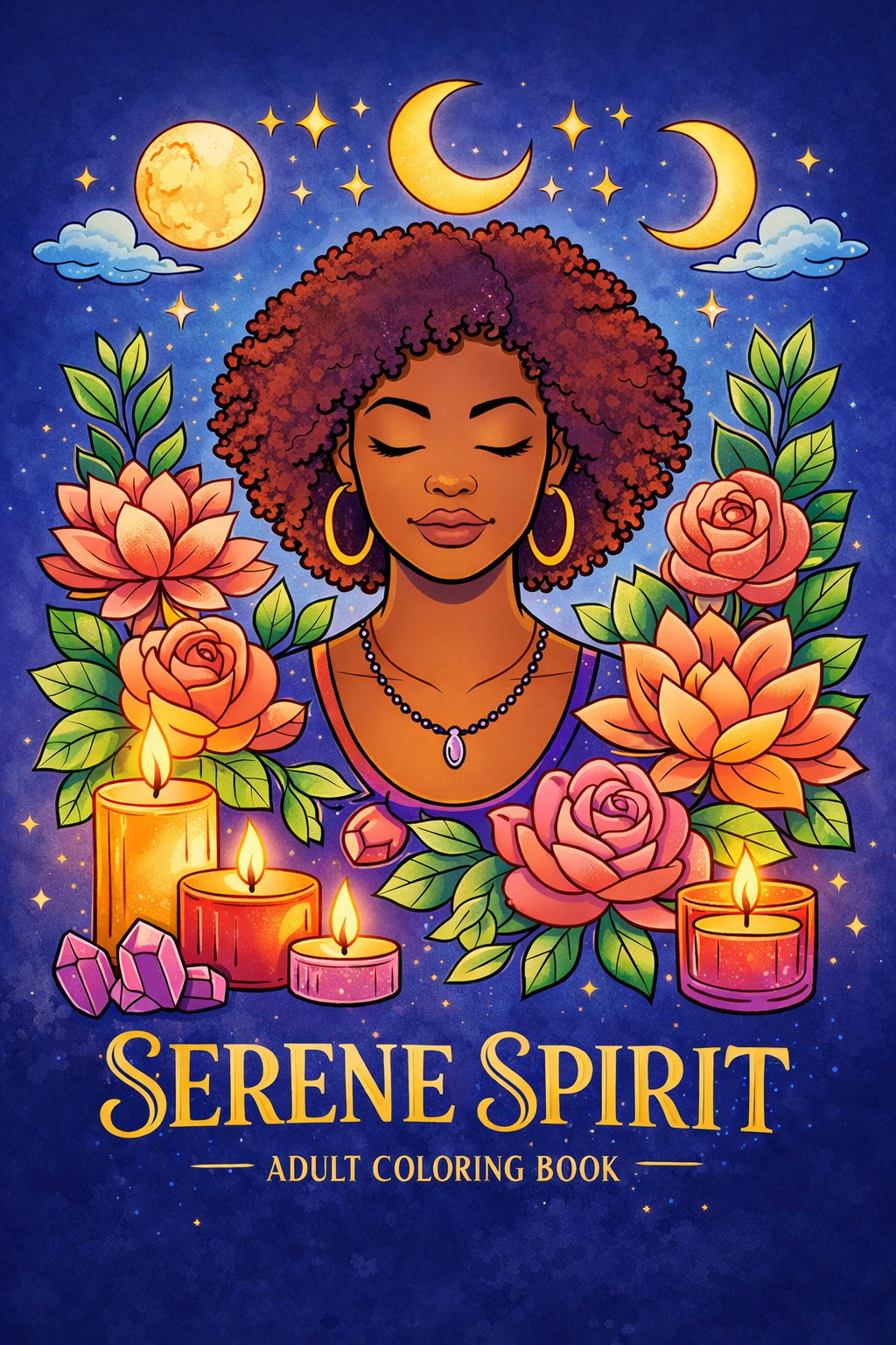 Serene Spirit Coloring Book