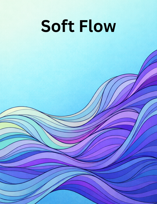 Soft Flow – A Mindful Coloring Book for Relaxation & Stress Relief